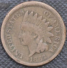 1862 G-VG  Indian Head Cent