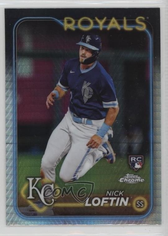 2024 Topps Chrome Prism Refractor Nick Loftin #183 19yg