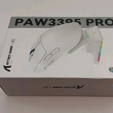 Attack Shark X1 PAW3395 PRO Wireless/Bluetooth/Wired RGB 40000 DPI Mouse White