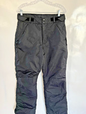 Men's All in Motion Black Snow/Wind Pants Size Small 32x29