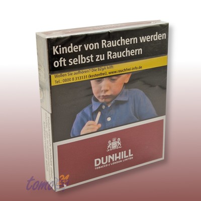 1 Stange Dunhill International  Filter Zigaretten 10x 20 Stück / 11,30 