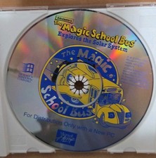 The Magic School Bus Explores The Solar System PC CD-ROM Game 1994 Scholastic