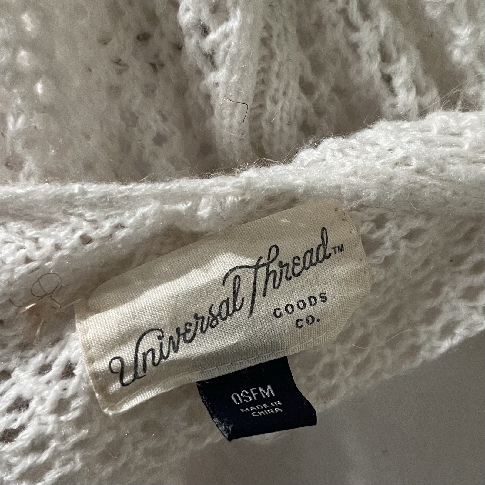 Universal Thread White Colorblock Open Front Cape… - image 7