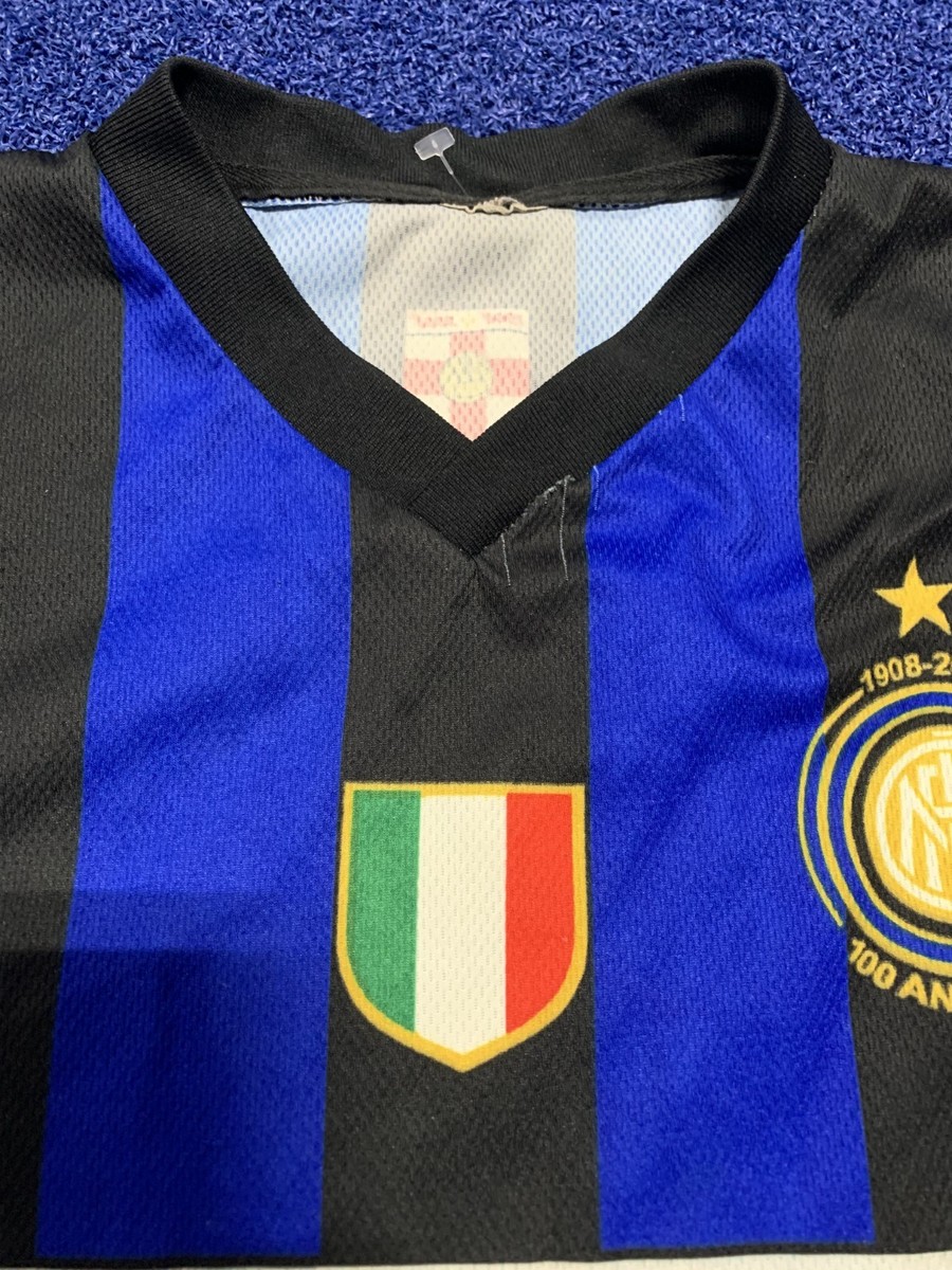 Inter Milan Home Shirt 2008/09 Ibrahimovic #8 Pirelli Jersey