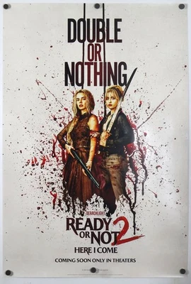 Ready or Not 2 Here I Come - original DS movie poster D/S 27x40 - 2026 - Weaving