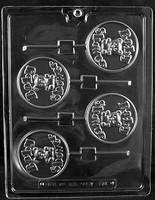 Baby Shower Lollipop Chocolate Mold - B054 Baby Shower Lollipop Chocolate Mold - B054
