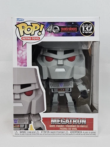 Funko POP Retro Toys Transformers 40th Anniversary Megatron Vinyl Figure 132