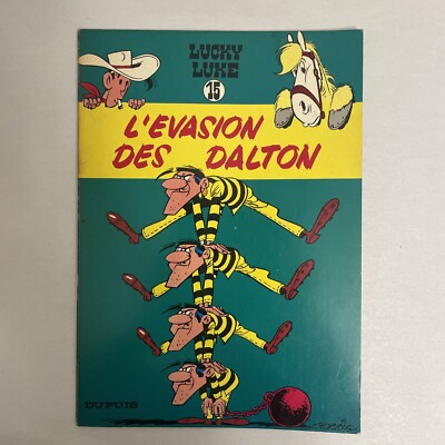 Lucky Luke: Lucky Luke 15/L'Evasion Des Dalton by de Morris 1966