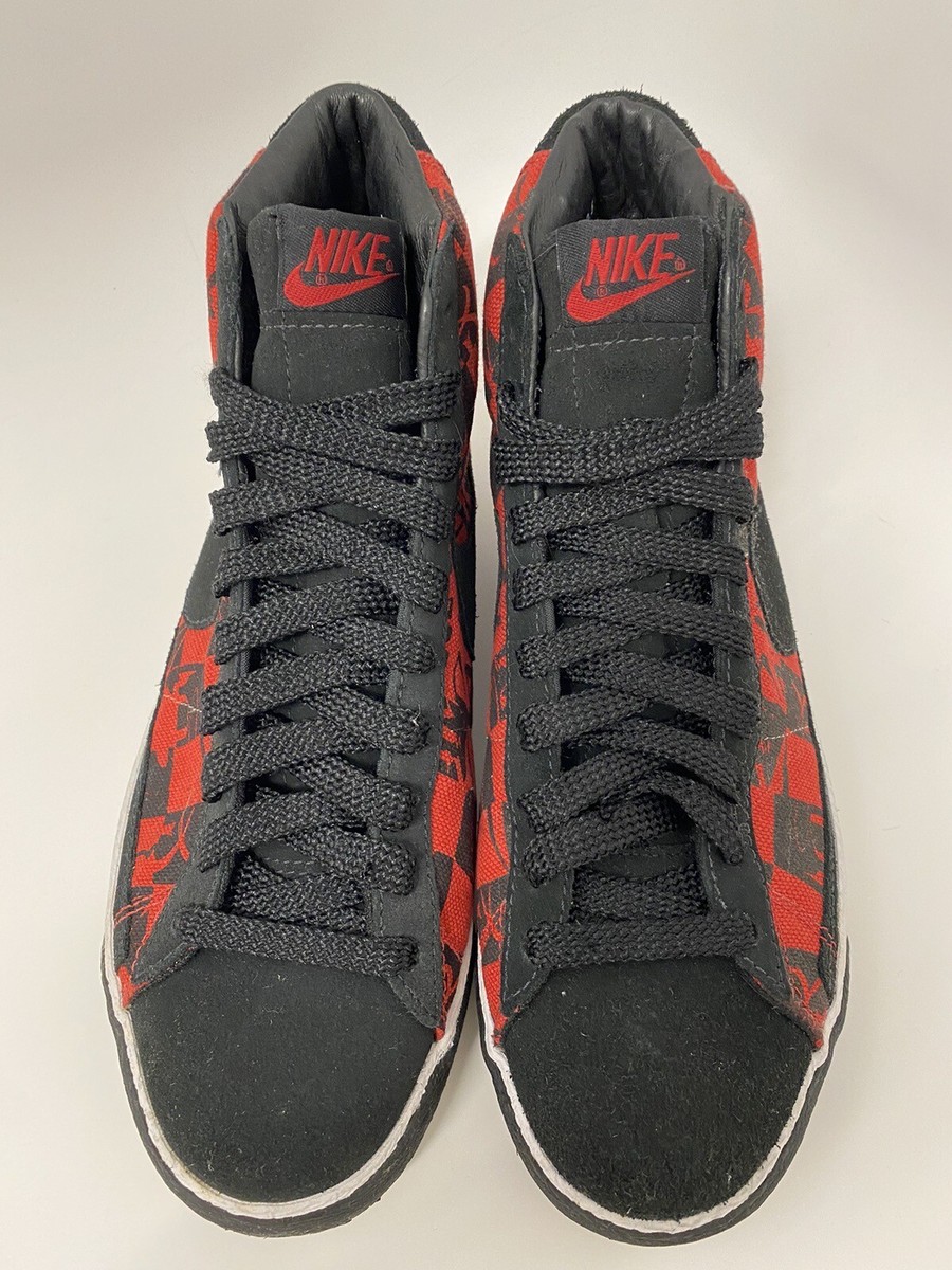 Nike x Stussy x Neighborhood Blazer High (Boneyards) Red Nike x Stussy x Neighborhood Blazer High (Boneyards) Red