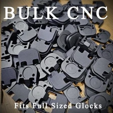 Bulk CNC Anodized  Blank Slide Plates for Glock fits g19, g23, g17