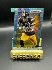 2013 Panini Prizm Plaxico Burress Blue Pulsar Die Cut Prizm /15 SSP🔥