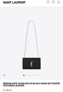 ysl kate chain bag