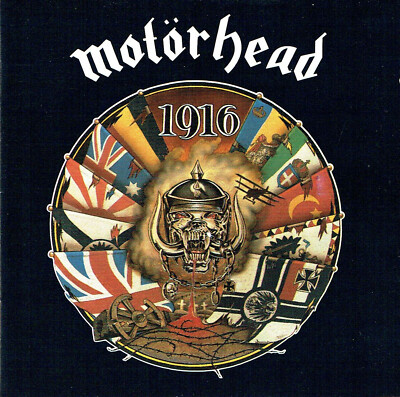 (CD) Motörhead - 1916 - No Voices In The Sky, The One To Sing The Blues, Ramones