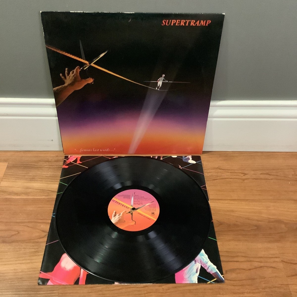 Supertramp FAMOUS LAST WORDS Vinyl LP A&M Records ‎ SP-3732 | eBay