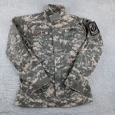 US Army JROTC Jacket Unisex XS Green Cocoa Hs Outdoor Military