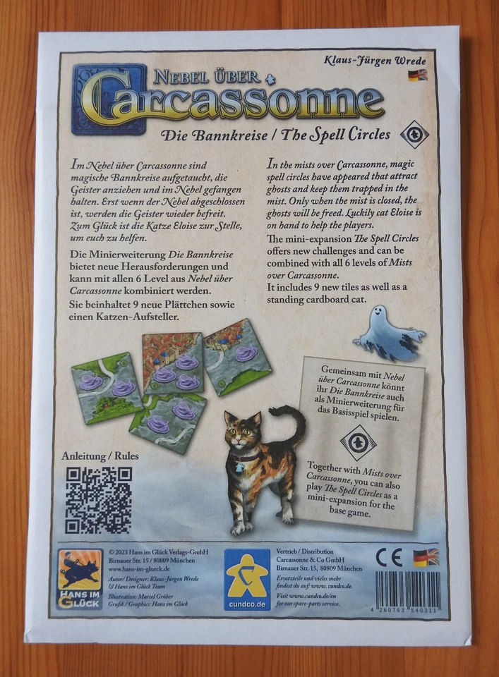 Mists Over Carcassonne – Spell Circles | Mini Expansion | New | English Rules - Image 4 of 4