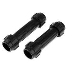 2 morceaux de tuyau de connecteur de pvc de kayak de canoë de bateau gonflable