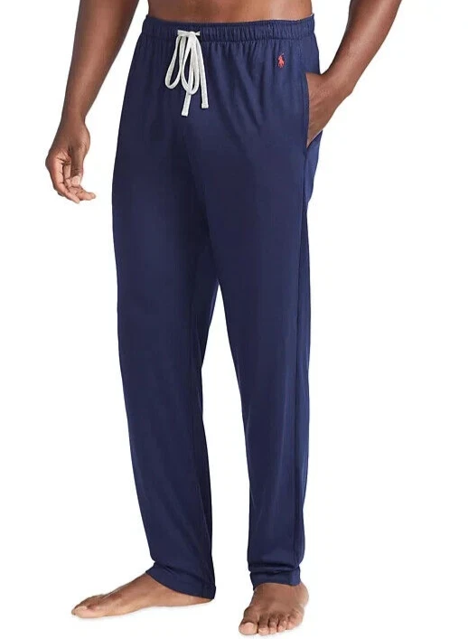 Polo Ralph Lauren NAVY SUPREME COMFORT pyjama/pantalon de salon 4XT 4XLT RED PONY neuf avec étiquette