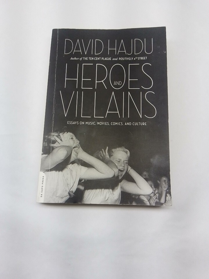 #AUTOGRAPHED#Heroes and Villains: , Comics, Culture by David Hajdu