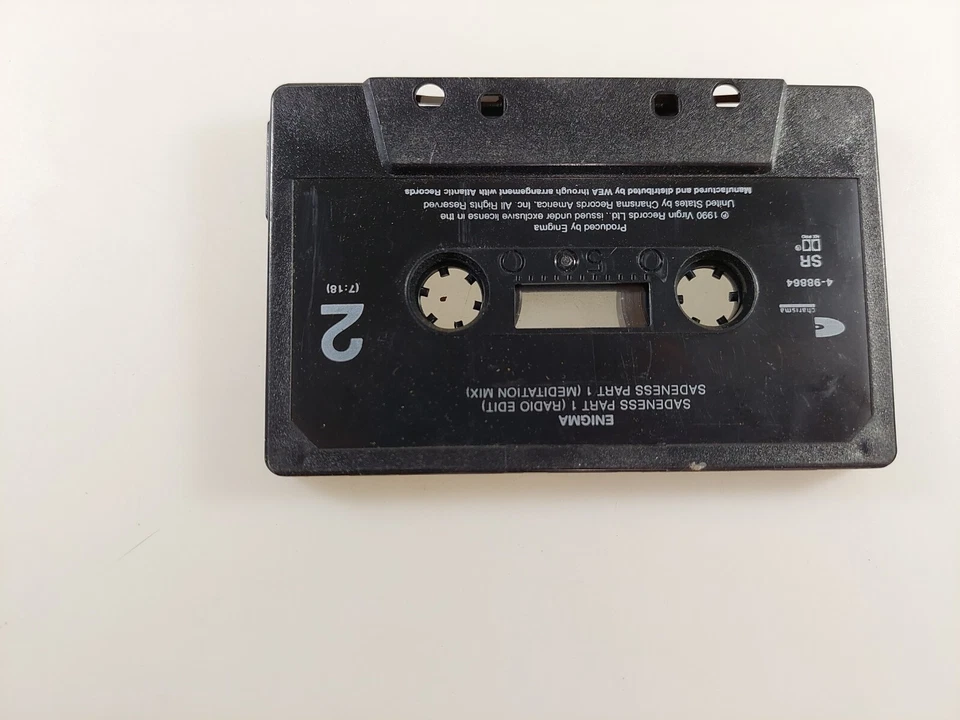 ENIGMA SADENESS PART 1 CASSETTE SINGLE 1990 - Imagem 3 de 3