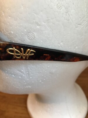 Diane Von Furstenberg Tortoise The Color Authority Sunglasses Luxury 56/16/145‌ Diane Von Furstenberg Oval Womens Brown Tortoise The Color  main image 3