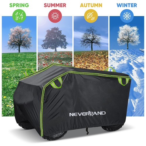 NEVERLAND ATV Cover 4 Wheeler Heavy Duty All Weather Dust UV Protect Quad L-XXXL - Picture 4 of 16