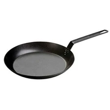 Lodge Carbon Steel Skillet, Pre-Seasoned, 12-inch