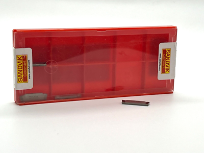 SANDVIK N123E2-0200-0002-GF H13A - New Carbide Inserts - Qty SANDVIK N123E2-0200-0002-GF H13A - New Carbide Inserts - Qty