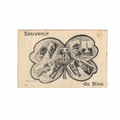AK Ansichtskarte Souvenir de Nice / Nizza - 1914
