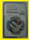 2020 AMERICAN Double EAGLE  .999 Silver NGC PF 70 UC