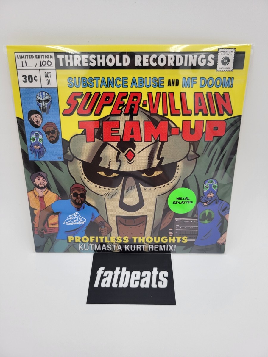 世界100枚限定 SUBSTANCE ABUSE & MF DOOM カラー7\" 人気を誇る 世界100枚限定 SUBSTANCE ABUSE & MF DOOM カラー7