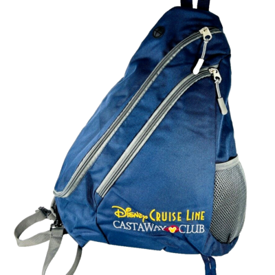 Disney Cruise Line Castaway Club Sling One Shoulder Backpack Bag