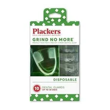 Plackers Grind No More Night Guard Nighttime Protection for Teeth 10 Count