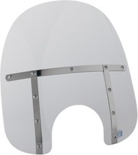 Memphis Shades 17in. Fats Windshield, Clear 7in. Cutout MEM3210