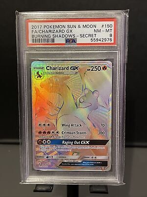 Card Charizard GX 150/147 da coleção Burning Shadows