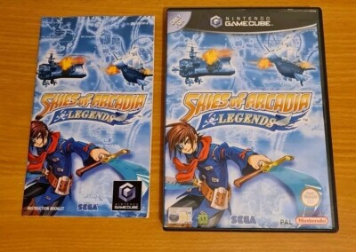 Skies of Arcadia Legends GameCube Original *nur Etui & Handbuch* Kostenloses Porto
