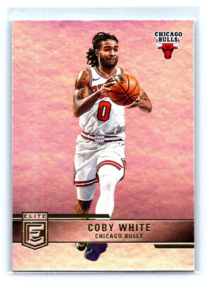 2021-22 Donruss Elite Basketball 30 Coby White - Chicago Bulls