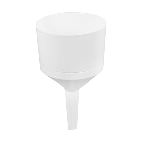 Botella líquida embudo de papel de filtro de plástico embudos de cocina para transferencia - Imagen 7 de 12