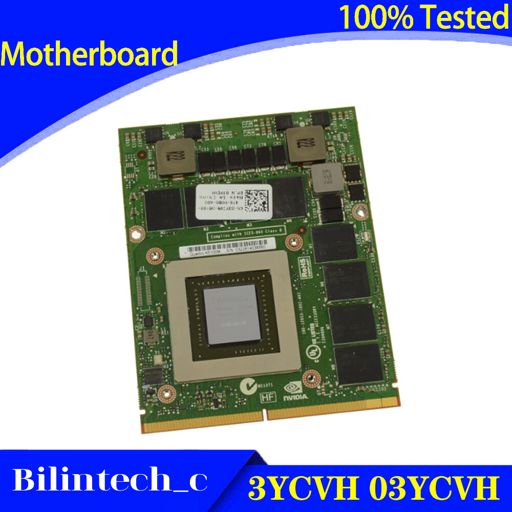 FOR DELL Precision M6800 Nvidia Quadro K5100M 8GB Video Graphics