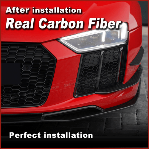 Se adapta a Audi R8 V10 Gen 2 2015-18 alerón delantero labio delantero alerón labio - Imagen 5 de 12