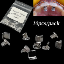 10Pcs Dental Orthodontic MIM Bite Turbos Tongue Tamers Bondable Hinge Monoblock