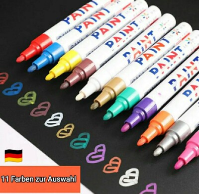 Universal Permanent Marker 2,8mm wasserfest für fast jede Oberfläche geeignet 