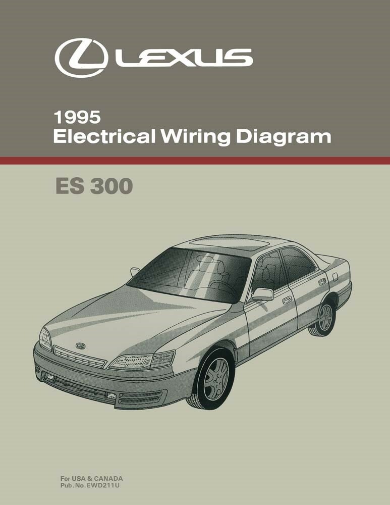 1995 Lexus ES 300 Wiring Diagrams Manual | eBay