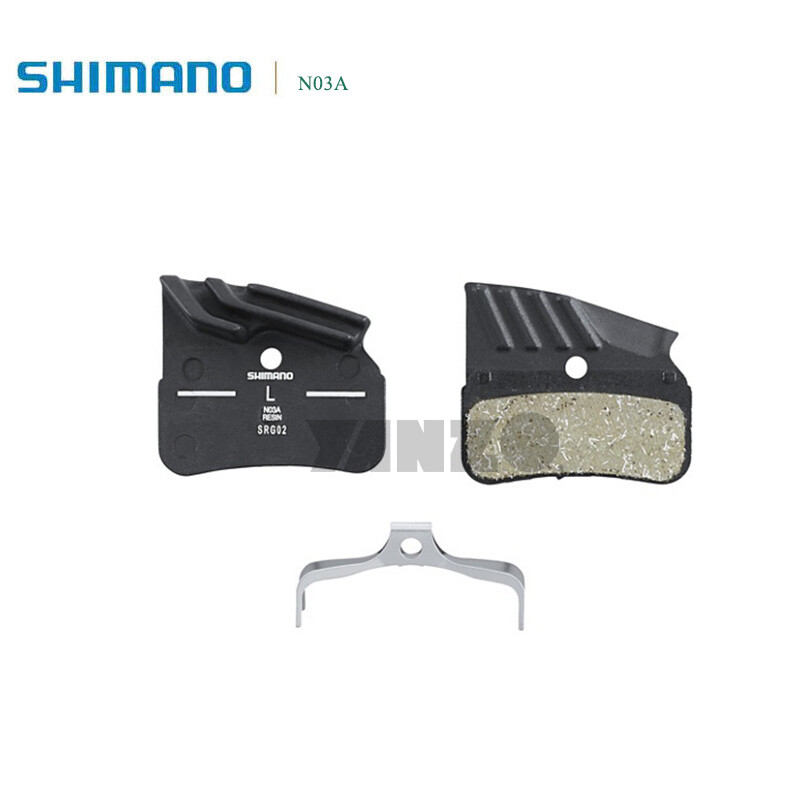 Shimano N03a Finned Resin Disc Brake Pad With Spring M9120/8120