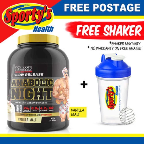Maxs Anabolic Night 1.82kg - Free Shaker + Postage - Picture 3 of 3