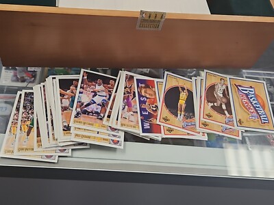 1991-92 Basketball Upper Deck Factory Wood Box Inaugural Limited