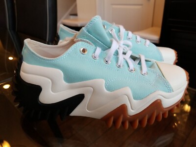 Converse Run Star Motion Size M 7/W 8.5 Low Sneakers Light Dew A01175C sky blue