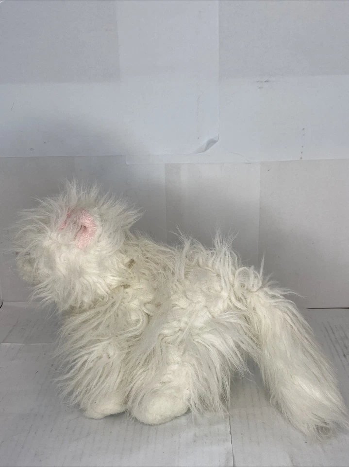 Ganz HM110 PERSIAN CAT Webkinz White Long Hair Kitten Stuffed Plush No Code - Image 2 of 4