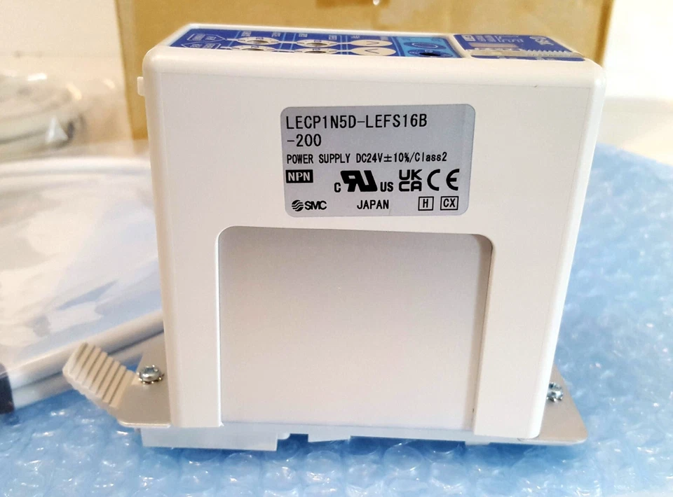 New SMC LECP1N5D-LEFS16B-200 electric actuator controller NPN 24VDC - Image 3 of 4