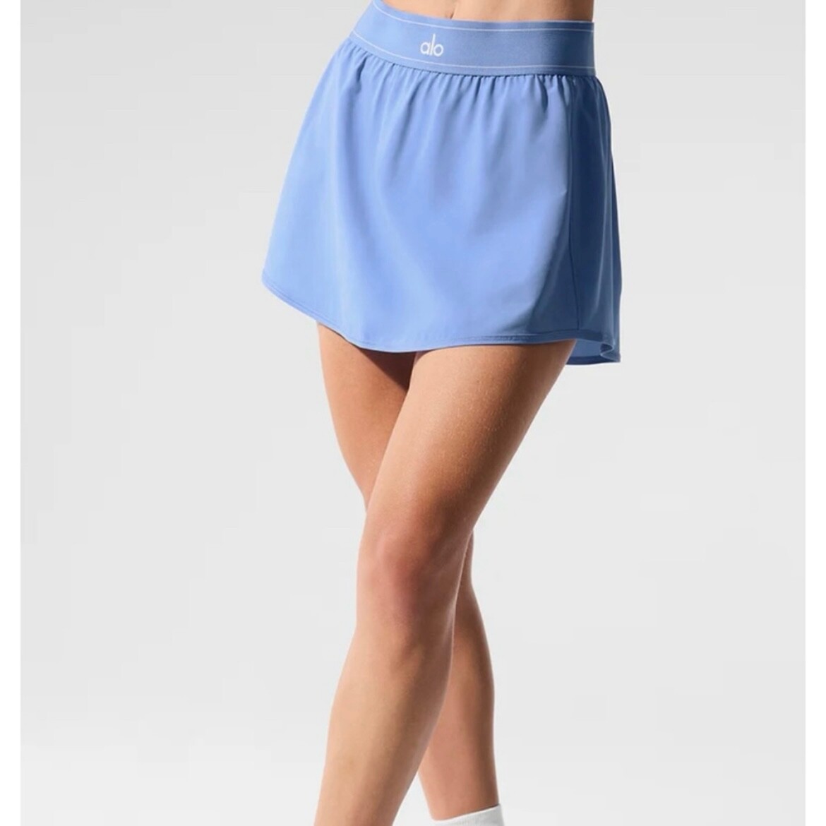Alo Match Point Tennis Skirt NWT Crystal Blue | eBay